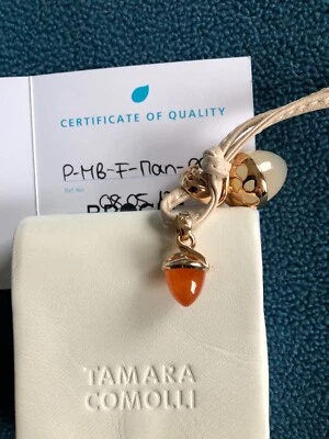 Tamara Comolli Mikado Bouquet Mandarin Granat Anhänger - 18K (750) Rosegold - Bild 1 von 4