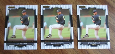 Zach Putnam Lot of 3 2008 Razor Signature Series #90 Trading Cards MiLB Baseball - Image 1 of 2