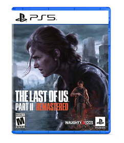 Brand  New The   Last   Of   Us  Part II   Remastered -   PlayStation 5