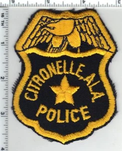 Citronelle Police (Alabama) Very RARE 2nd Issue Patch - 1980's - Bild 1 von 1