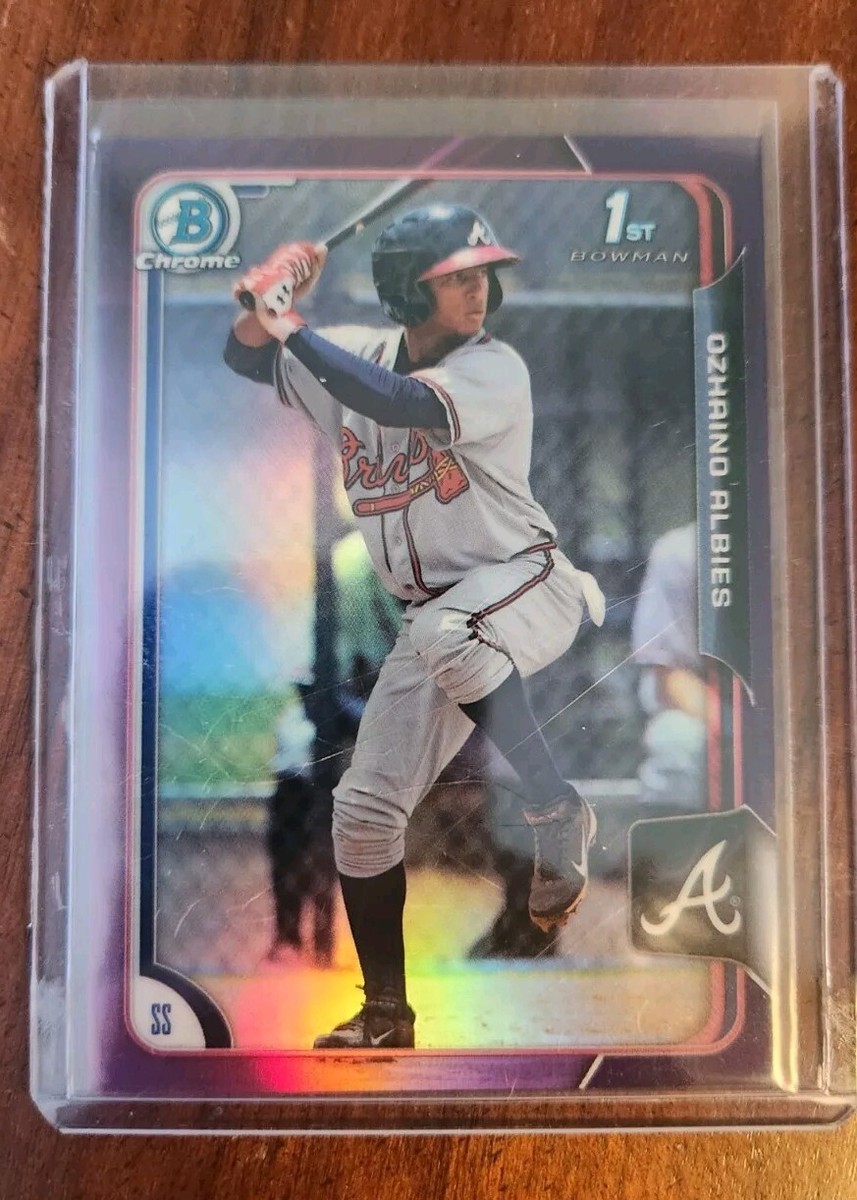 Bowman Ozzie Albies Baseball 2015 Season Sports Trading Bowman Ozzie Albies Baseball 2015 Season Sports Trading