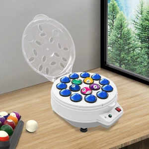 NEU Automatischer Poolkugeln Reiniger/Snooker Reiniger 16 Kugeln Billard Kugel Polierer - Bild 1 von 17
