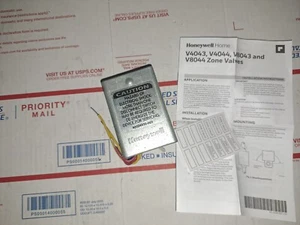 OEM HONEYWELL ZONE VALVE V8043E 1012 Cabezal Mortorizado - V8043F 1061 1020 Original - Imagen 1 de 5