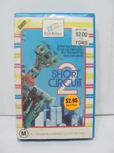 Short Circuit 2 (1988) Michael McKean VHS Cassette Big Box Ex-Rental - Picture 1 of 9