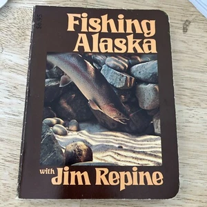 Fishing Alaska with Jim Repine Vintage PB 1977 Small Pocket Size - Imagen 1 de 6