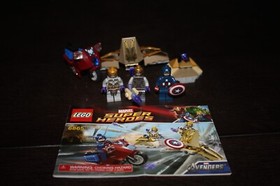 LEGO Marvel: Captain America's Avenging Cycle 6865 Complete With Booklet No Box