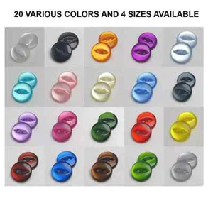 Fish Eye Buttons Various Colours & Sizes Eyes Button Knitted Baby Clothes Craft - Picture 1 of 42