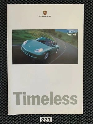 Porsche Carrera 1999 cabina conv boxster propietarios folleto catálogo folleto Foto 1 de 4