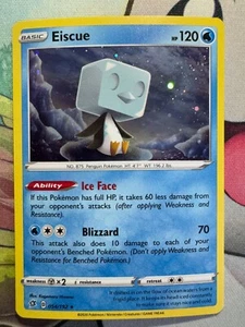 Eiscue Holo English Pokemon TCG BKBF639 - Picture 1 of 1