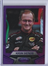 2016 Panini Certified Racing NASCAR MIRROR PURPLE #39 Morgan Shepherd #08/10