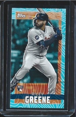 Riley Greene - 2023 Topps Rip #MRIP-RG - Rookie RC Mini Riptide #d/30 - Detroit - Image 1 of 2