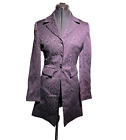 New Look Jacket 3 4 Long Purple Elegant Women Szie 10