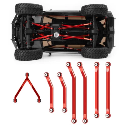 Juego de eslabones de suspensión de alta separación RCBATER para 1:24 SCX24 GX 470 Foto 1 de 4