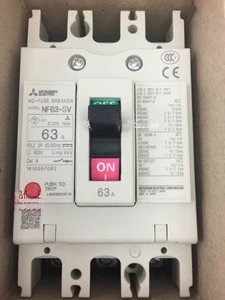 1pcs mitsubishi NF63-SV 3P 63A Molded Case Circuit Breaker - Afbeelding 1 van 1