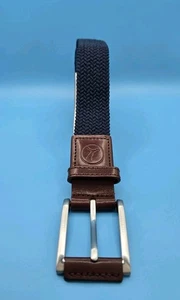 Puma Men's Braided Golf Belt Navy Blue Size   S/M - Picture 1 of 6