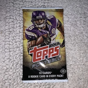 2013 Topps Football HOBBY Pack From Sealed Hobby Box - Picture 1 of 5