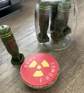 F Bomb Jar, Office Desk Accessories - Picture 1 of 4