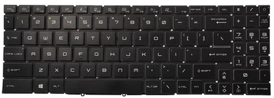 IN153 Key for keyboard MSI Katana GF66 11UE-491XPL Pulse GL76 11UEK GL66 GF66 - Image 1 of 2