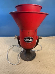 Sirena de advertencia Edwards Co. Inc. 315 Air Raid roja grande vintage eléctrica - Imagen 1 de 10
