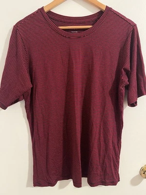 Universal Standard T-Shirt Womens Size S 14-16 Red Blue Stripe Short Sleeve NWOT - Image 1 of 4