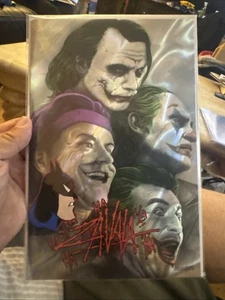 BEYOND THE JOKER Foil Artist Proof 1 SIG Martin Zavala mit Bemerkung NM 🔥🔥 Selten - Bild 1 von 3