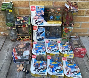 Huge WWE Action Figure Lot With Marve Sycho Sid Elite Mattel John Cena Wrestling - Picture 1 of 10