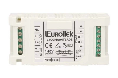 Newlab Led Dimmer Monocanale PWM 12A Controllato Da Pulsante N.O. 0-10V 1-10V Da - Immagine 1 di 3