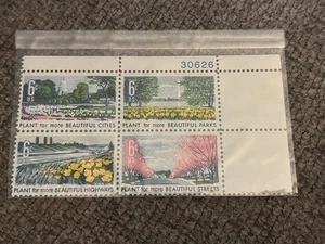 Scott #1365-1368 Beautification of America 1969 US 6c Stamps, og, mnh f/vf - Picture 1 of 2