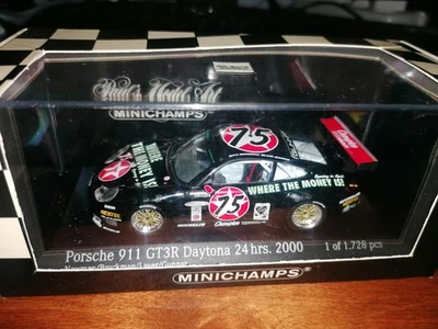 Minichamps 1/43 Porsche 911 GTR #75 Daytona 24hr 2000 430 006975 - Immagine 1 di 2