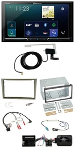 Pioneer 2DIN DAB USB Lenkrad Bluetooth Autoradio für Opel Corsa D Astra H Zafira - Bild 1 von 14