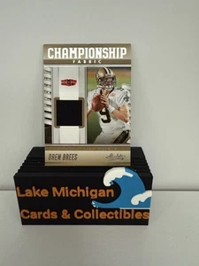 2023 Panini Assoluto - Campionato Tessuto Brees Drew #CF-3 (MEM) - Foto 1 di 2