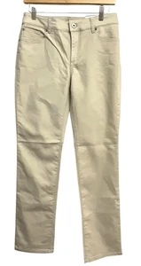 Chicos Platinum Denim Hose Damen 0,5 Regular Slim Leg Stretch Winter Brick - Bild 1 von 11