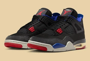 2025 NIKE RARE AIR JORDAN 4 RETRO SZ 12 (GOLD LETTERING) FIRE RED  FV5029-003 - Picture 1 of 10
