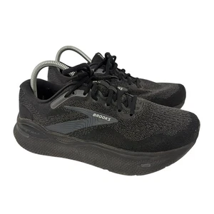 Brooks Ghost Max Shoes Womens Size 10 EE 2E Extra Wide Black Running  - Picture 1 of 10