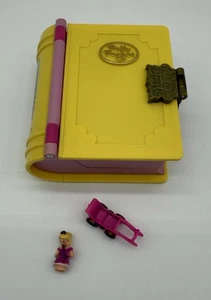 Vintage 1995 Polly Pocket Princess Palace Enchanted Story Book w/ One Figure - Picture 1 of 9