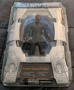 Figura de acción Art Asylum Star Trek Enterprise Ensign Travis Mayweather 2002 nueva en caja - Imagen 1 de 3