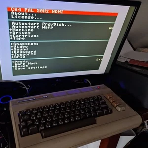Bmc64 Commodore c64, Hdmi z obciążeniem karty SD. Raspberry pi ,+c128,c16,vic . - Zdjęcie 1 z 7