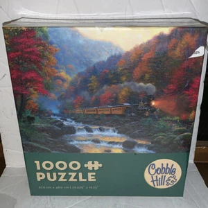 * NEU Cobble Hill 1000-teiliges Puzzle "Smoky Train" - 26,625" x 19,25" - Bild 1 von 7