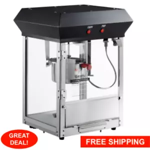 4 oz. Macchina/Popper Elettrico Commerciale per Popcorn 470 Watt 120V Nero - Foto 1 di 12
