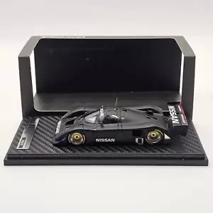 Modellino Accensione Nissan R90CK 1990 Test Car Nero Scala 1/43 - Ala Danneggiata - Foto 1 di 10