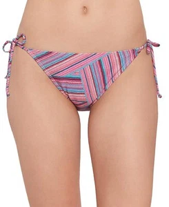 Salt + Cove Women's Under Wraps Printed Tie Bikini Bottoms Multicolor Size M - Picture 1 of 3