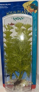 Lot of 5 Penn Plax Aquarium Fish Tank Plants Flowering Cabomba Green Medium 8" - Picture 1 of 6