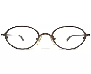 Brooks Brothers Eyeglasses Frames BB439 1161 Shiny Brown Round 46-20-140 - Picture 1 of 11