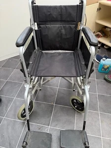 Angel Mobility Seld Propelled Folding Transit Wheelchair - Picture 1 of 2