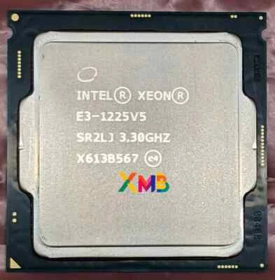 Intel Xeon E3-1225 V5 LGA1151 CPU Processor Quad Core 3.3 GHz SR2LJ - Image 1 of 2