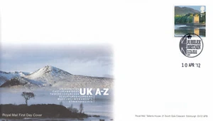 (65069) GB FDC UK A-Z Narrow Water Castle Jubilee Royal Mile Edinburgh 2012 - Picture 1 of 1