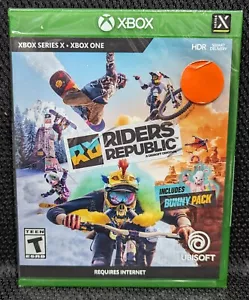 Riders Republic mit Hasenpackung BRANDNEU und VERSIEGELT für Xbox Series X - Bild 1 von 4
