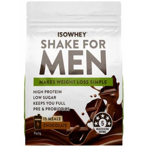 Isowhey Men's Shake Chocolate 840G - Picture 1 of 2