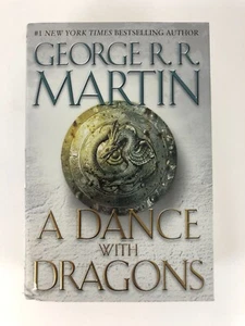 *signed* 1st ed/print Dance with Dragons George R R Martin 2011 HC DJ see detail - Picture 1 of 12