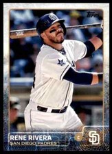 2015 Topps Series 1 Rene Rivera #3 San Diego Padres